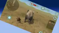 野生のジャングルの象の攻撃 Screen Shot 0