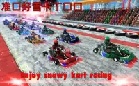 Snow Kart Go!Hill Buggy Racing Screen Shot 1