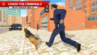 City Police Dog Simulator, 3D Police Dog Game 2020 Screen Shot 0