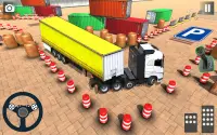 Hard Truck Parking Truck Games Screen Shot 2