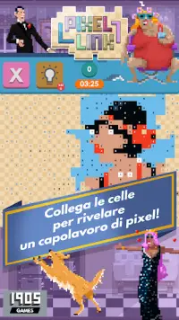 PixelLinks: gioco rilassante di puzzle da colorare Screen Shot 1