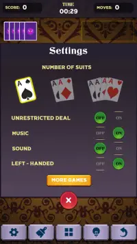 Spider Solitair - Classic Cardgame Screen Shot 1