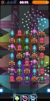 Monster Pop Party  - 3 match game Screen Shot 0