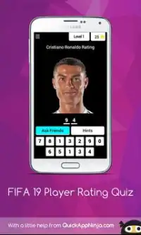 FIFA 19 Player Rating Quiz Screen Shot 4