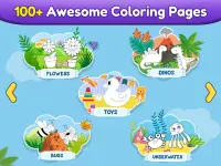 Coloring games for kids: 2-5 y Screen Shot 13