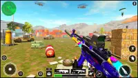 Gun Strike War: schiet spellen schieten games Screen Shot 1