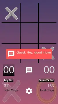Bidding Tic Tac Toe Screen Shot 2