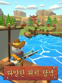 스틱맨 저격수 - 카우보이 스나이퍼, 서부 슈팅 게임 Screen Shot 19
