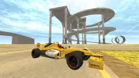 Perlumbaan Kereta Formula-Permainan Mengejar Polis Screen Shot 2