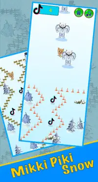 Mikki Piki Snow Screen Shot 1