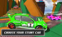 Impossible Car Stunt Race Verrückte Auto-Stunt 3D Screen Shot 3