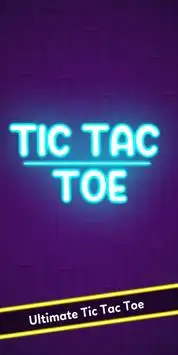 Tic Tac Toe Neon: gioco da tavolo gratuito Screen Shot 0