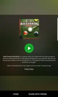 8 Ball Billiards Classic Screen Shot 0