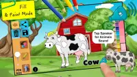 Suoni di animali - giochi da colorare per bambini Screen Shot 1