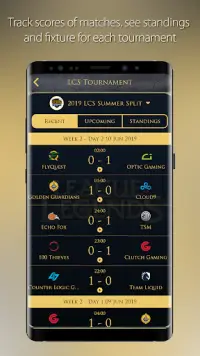 LCS & TFT Guide League of Legends Mobile Champions Screen Shot 0