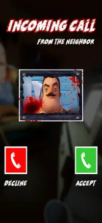 Call From Hello Mr Neighbor -Prank!!! : Simulation Screen Shot 1