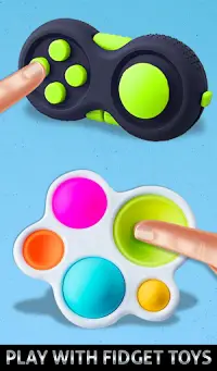 Fidget Cube Antistress Buttons 3D Toys Satisfying Screen Shot 16