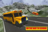 School Bus Hill Station Driving Screen Shot 1