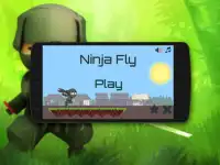 Ninja Fly Screen Shot 0