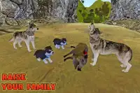 Wolf Familie Sim Screen Shot 2