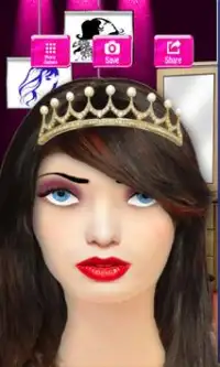 princesse superbe maquillage Screen Shot 5