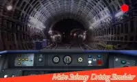 Metro Train Subway simulator Screen Shot 1