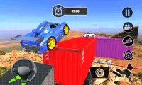 Stunt Car Challenge: Impossible Car Stunt Screen Shot 2