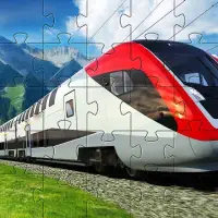 Trains Jigsaw Puzzles Games Screen Shot 7