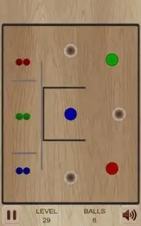 Move your balls to holes! Screen Shot 2