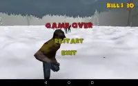 Zombie Sniper: Winter Survival Screen Shot 4