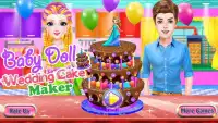 Baby Doll Wedding Cake Maker Screen Shot 0