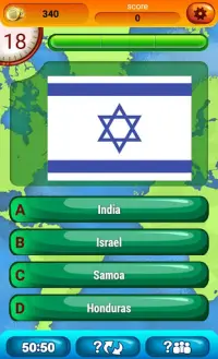 Vlaggen Quiz Spel: Denk Land Screen Shot 7