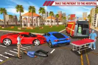 ambulance redden station 3d: ambulance spellen Screen Shot 0