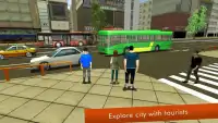 City Tourist Bus Driving 2016 Screen Shot 3