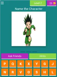 Hunter x Hunter Character Quiz Screen Shot 8