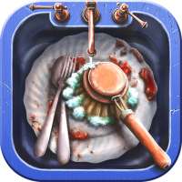 Hidden Objects Kitchen Cleaning Game