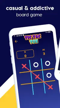 Tic Tac Toe Multiplayer  – X and O Logic Puzzle Screen Shot 0