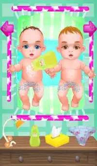 Birth twins girls games Screen Shot 3