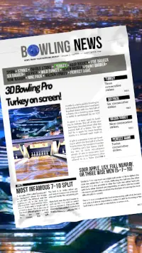 3D Bowling Pro - Ten Pin Strike Force Gamersaloon! Screen Shot 14