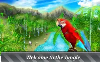 Jungle Parrot Simulator - try wild bird survival! Screen Shot 0
