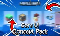 Core UI Concept Pack Addon for MCPE Screen Shot 2