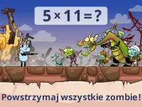 Matematyka: Inwazja Zombie Screen Shot 7