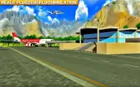 Flugzeug Jet fliegend Simulator Spiele Screen Shot 3