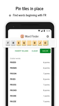 Word Finder for SCRABBLE: Cheat and Helper app Screen Shot 3