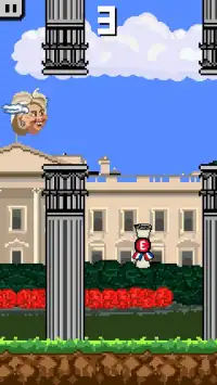 Flappy Hillary: Elections 2016 Screen Shot 5