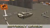militares tanque estacionamen Screen Shot 3