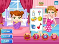 Pождения ребенка игры девочек Screen Shot 4