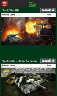 Game Tank Screen Shot 0