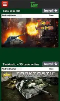 Tank Games Screen Shot 0