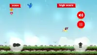 Jumping Blue Bird Screen Shot 1